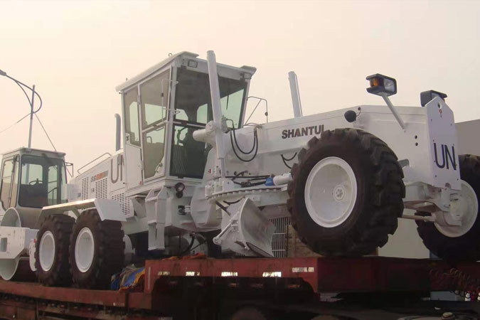 世界有我，山推助力聯(lián)合國維和任務(wù)。